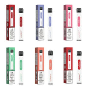 All Flavours of Vapirit 2000 puff Disposable Vape
